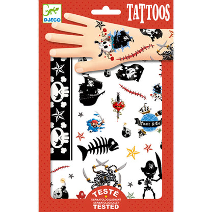 Djeco tatouages ​​pirates