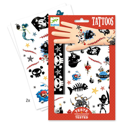 Djeco tatouages ​​pirates