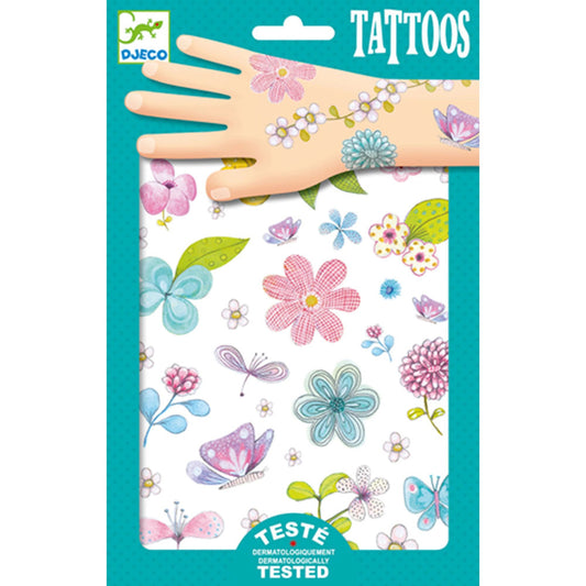 Djeco tatouages fleurs