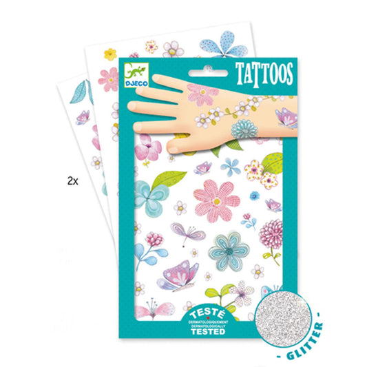 Djeco tatouages fleurs