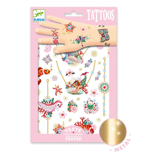 Djeco Tattoos Les bijoux de Fiona