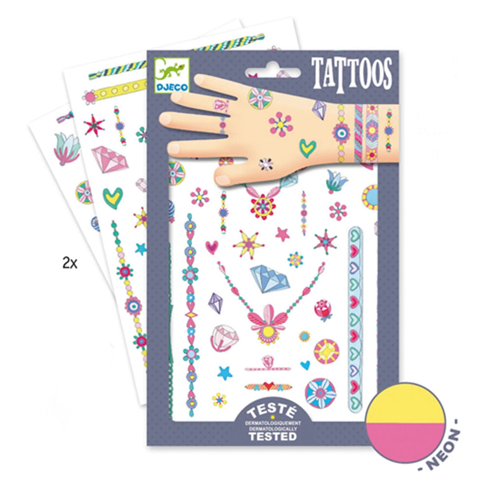 Djeco Tatouages ​​Jennis Bijoux