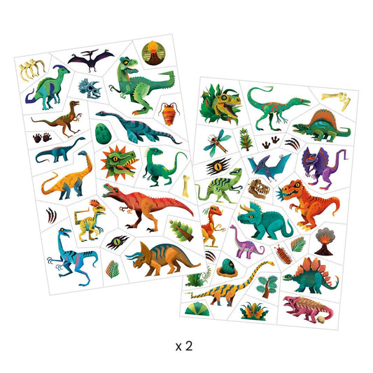Djeco Tattoos Dinosaur Club
