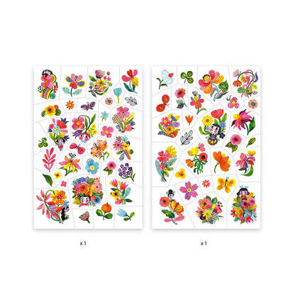 Djeco Tattoos Water Flower
