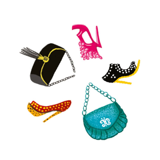 Djeco stickers & poupées top model