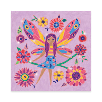 Djeco Shiny Coloring Pages Little Wings