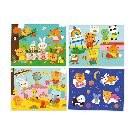 Collage Djeco pour le plus petit jour