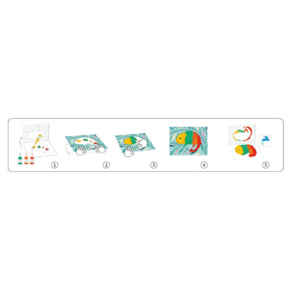Djeco Finger Painting Splash Fun