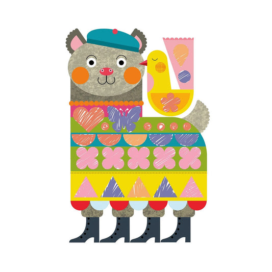 Djeco Painting with stencil