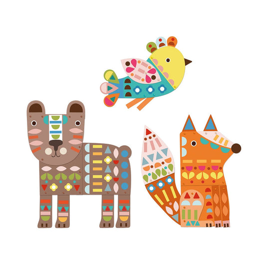 Djeco Paper Crafts Grands Animaux
