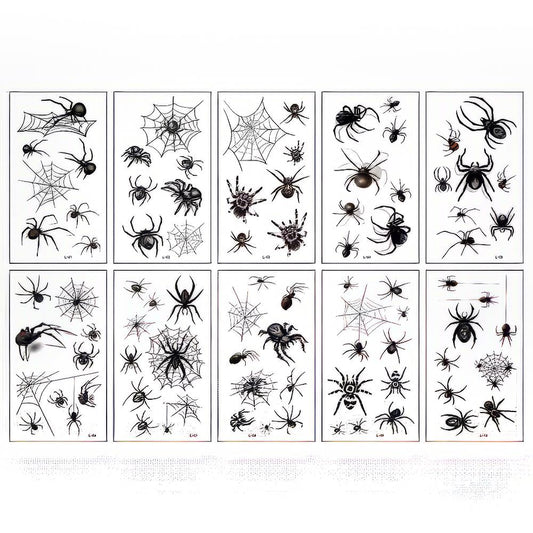 Halloween Spinnen Tattoos