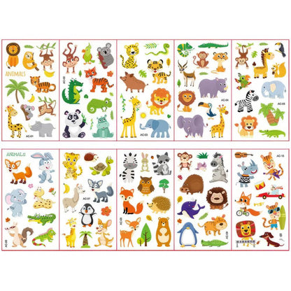 Dschungel Tiere Tattoos Kinder